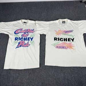 Vintage 90s Cant Hide That Richey Pride T Shirt White Single Stitch New Port